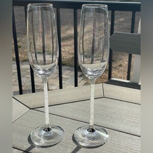 Swarovski Crystalline Toasting Flutes
